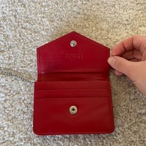 Barney’s Warehouse Red Wallet